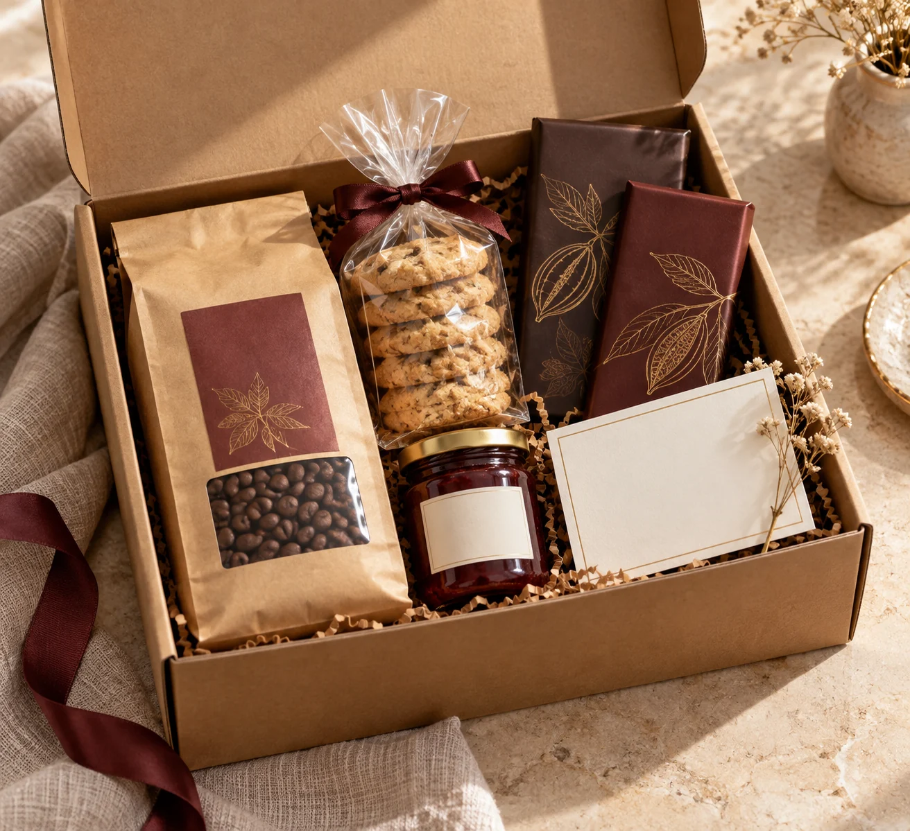 Illustrative Coffee & confectionery box