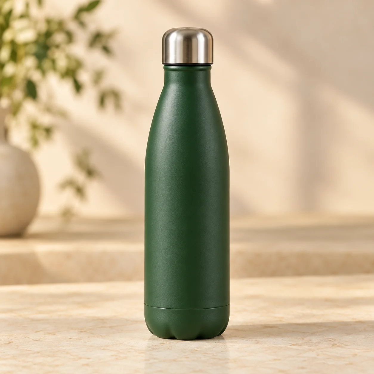 Water bottles product illustration